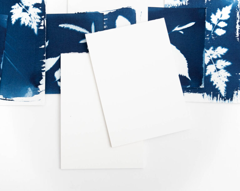 Papier spécial Cyanotype A6 (10,5x14,8cm)