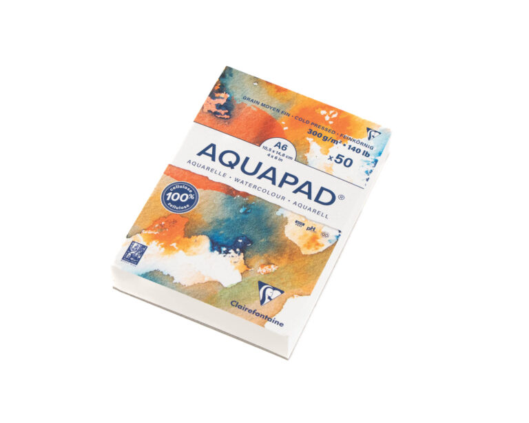 Clairefontaine Aquapad Goldline encollé