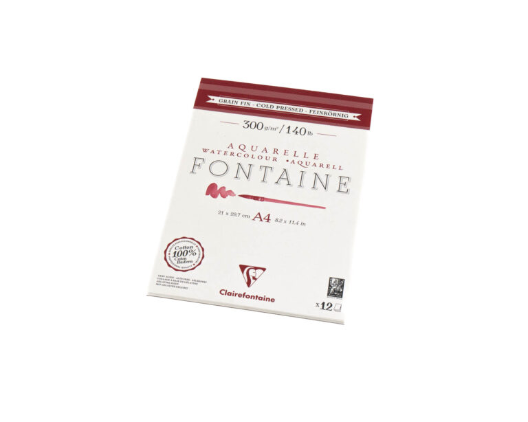 Clairefontaine Aquarelle Fontaine grain fin