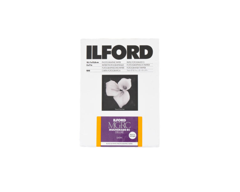Papier Ilford Multigrade RC Deluxe 12.7x17.8cm satin
