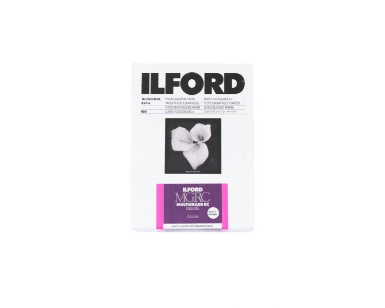 Papier Ilford Multigrade RC Deluxe 12.7x17.8cm brillant