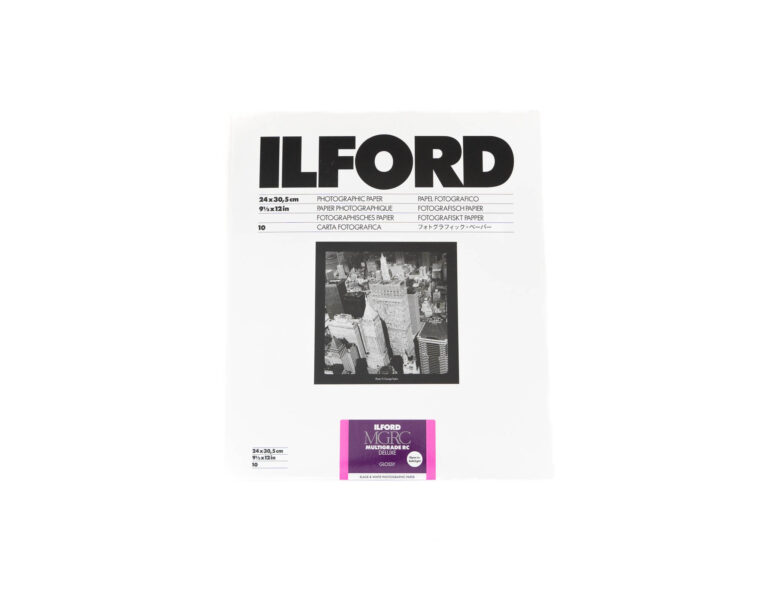 Papier Ilford Multigrade RC Deluxe 24x30.5cm brillant