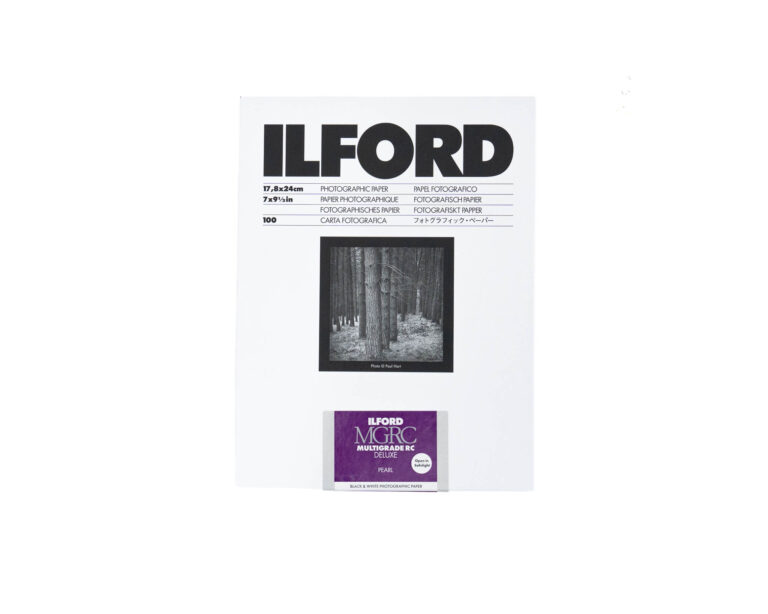 Papier Ilford Multigrade RC Deluxe 17.8x24cm perlé