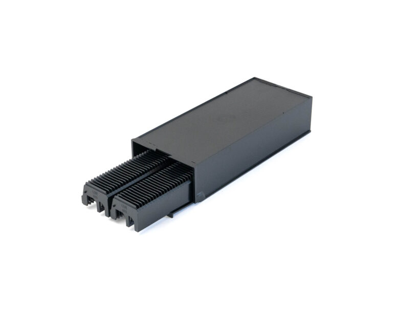 Boite avec 2 paniers droits pour projecteur de diapositives